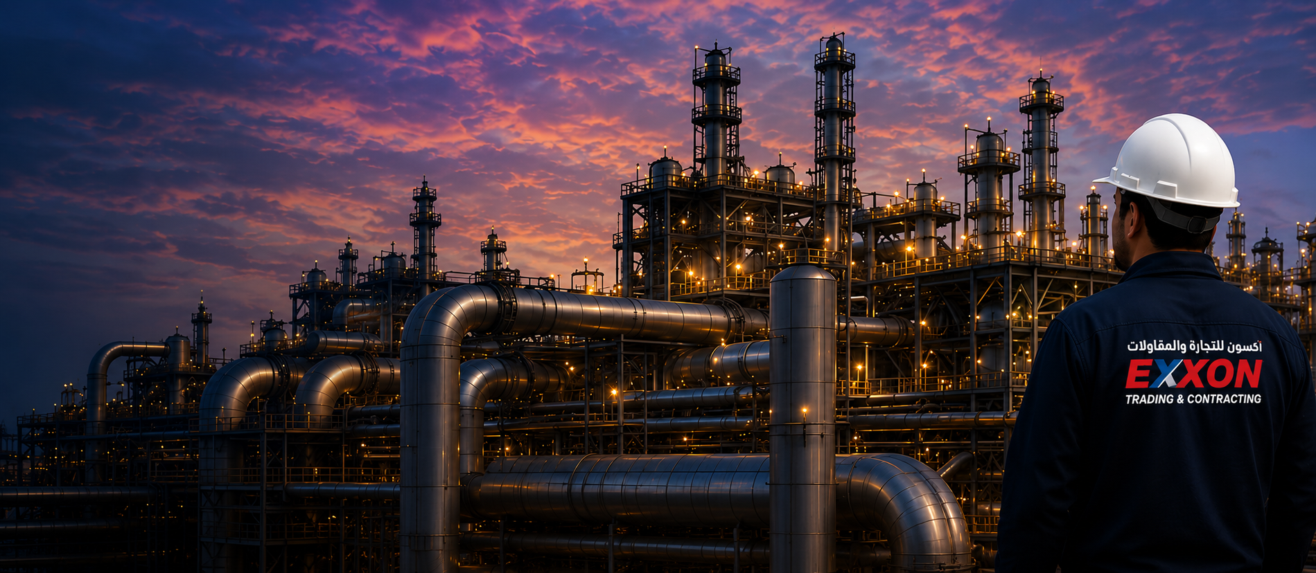Process plant with flare stack
