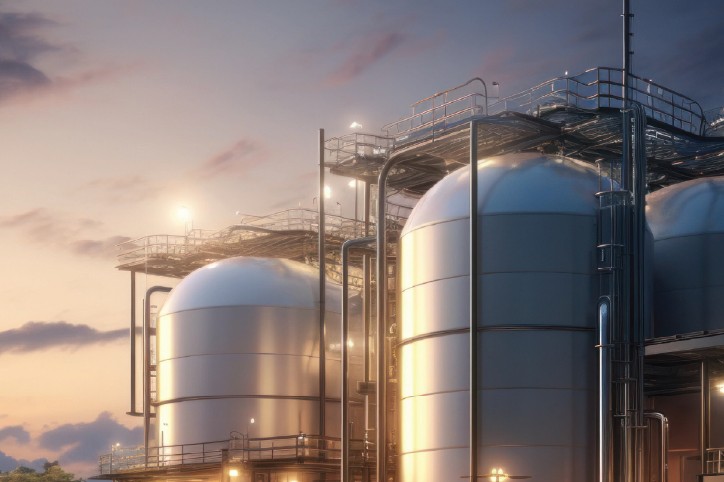 Exxon industrial facility